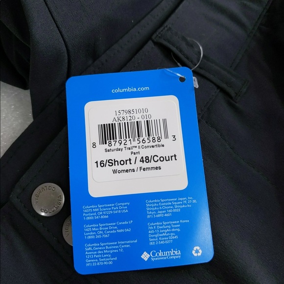 2x 👯♀️Host Pick⚡️Columbia Saturday Trail II Convertible Pants - Picture 8 of 14